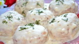 Рецепт Фрикаделек в молочном соусе