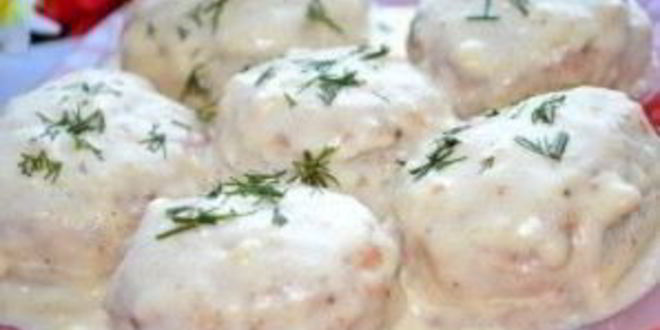 Рецепт фрикаделек в молочном соусе