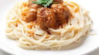 Рецепт Макарон с фрикадельками