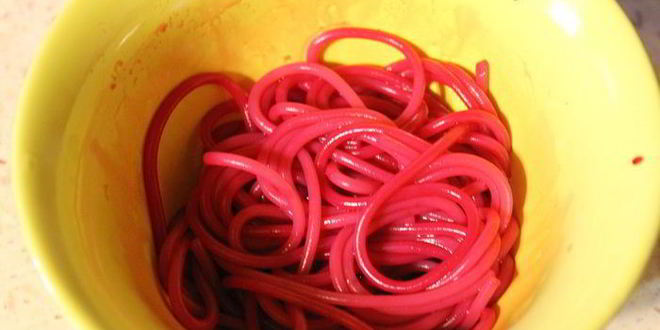 Рецепт праздничных спагетти с фрикадельками