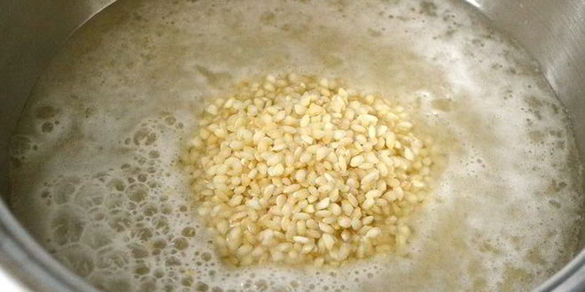 Рецепт рисовой короны с тыквой и фрикадельками