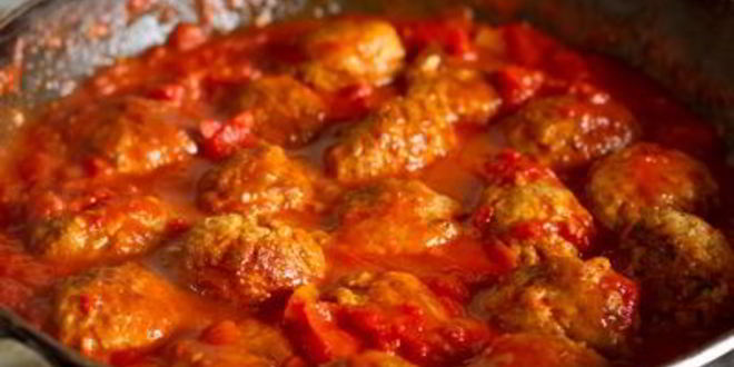 Рецепт розмариновых фрикаделек в томатном соусе