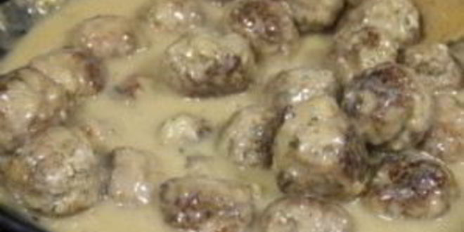 Рецепт шведских фрикаделек