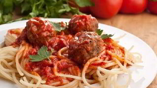 Рецепт Спагетти с фрикадельками