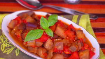 Рецепт Гарнира из баклажанов