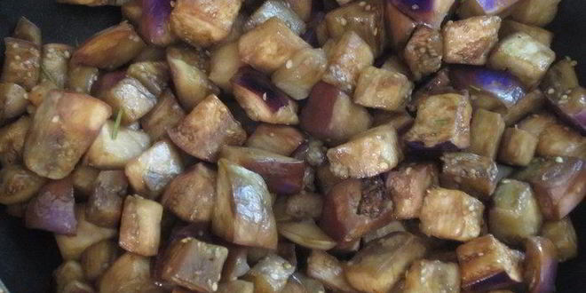 Рецепт гарнира из баклажанов