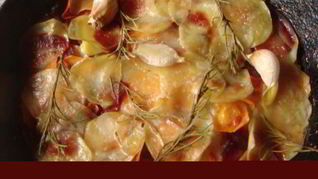 Рецепт Гарнира из печеных овощей