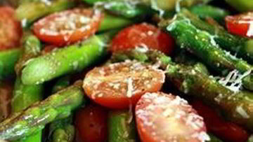 Рецепт Гарнира из спаржи