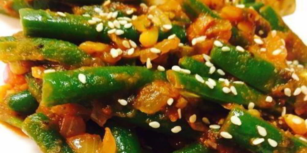 Как приготовить гарнир из стручковой фасоли