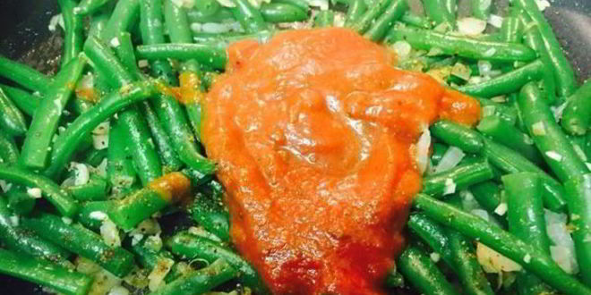 Рецепт гарнира из стручковой фасоли