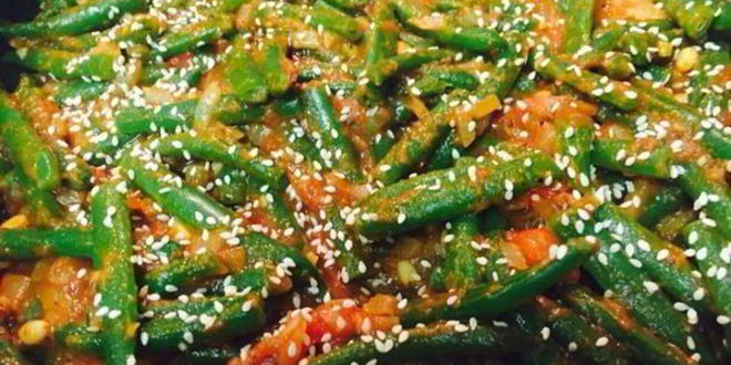 Рецепт гарнира из стручковой фасоли