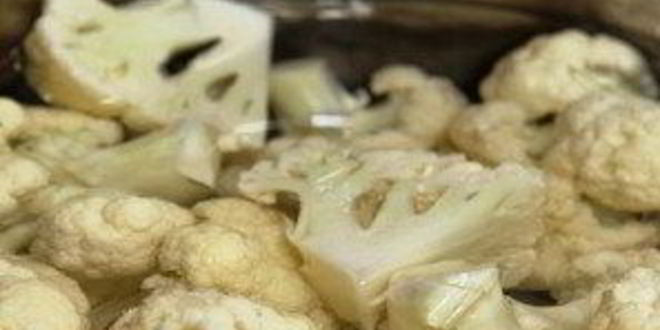 Рецепт гарнира из цветной капусты