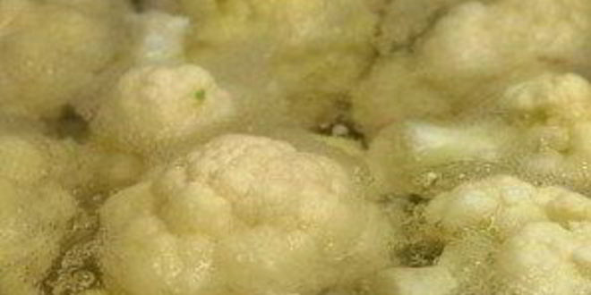 Рецепт гарнира из цветной капусты