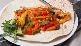 Рецепт Гарнира из запеченных перцев