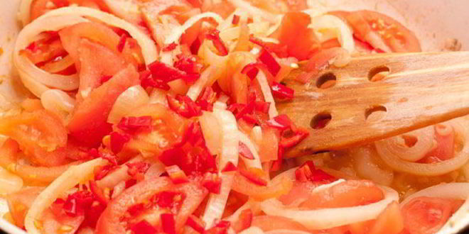 Рецепт гарнира из запеченных перцев