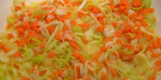 Рецепт чечевицы с овощами для детей