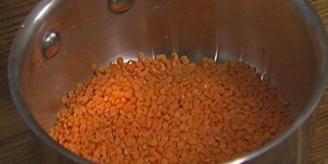 Рецепт чечевицы с овощами для детей