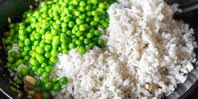 Рецепт кантонского жареного риса с курицей