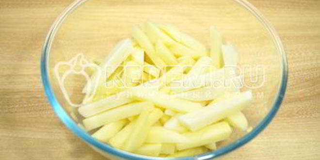 Рецепт картофеля фри