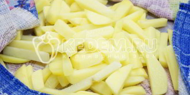 Рецепт картофеля фри