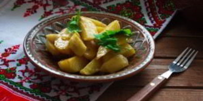 Рецепт картофеля по-деревенски в рукаве