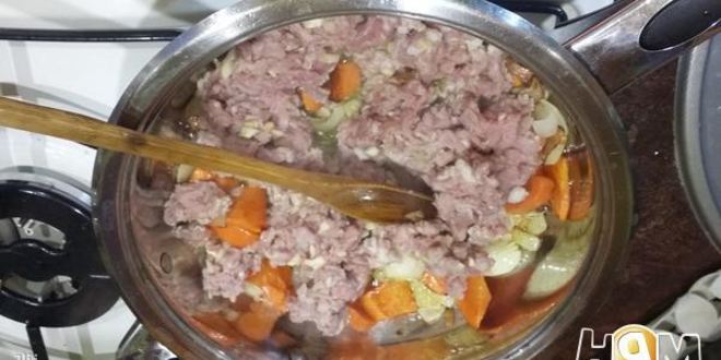 Рецепт картофеля под мясной заливкой