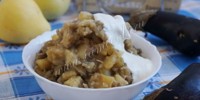 Рецепт картофеля с баклажанами