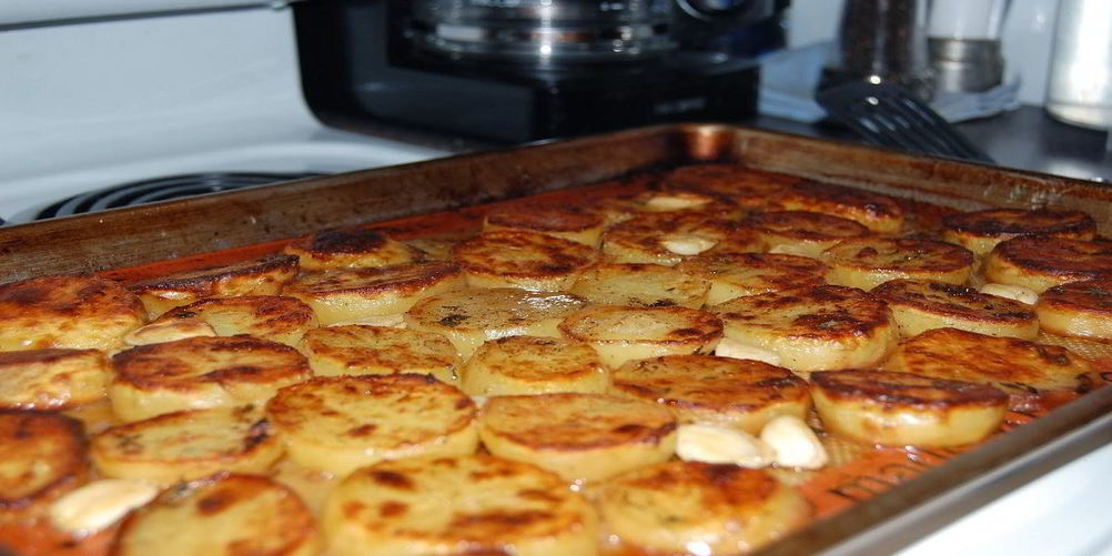 Как приготовить картофель с маслом