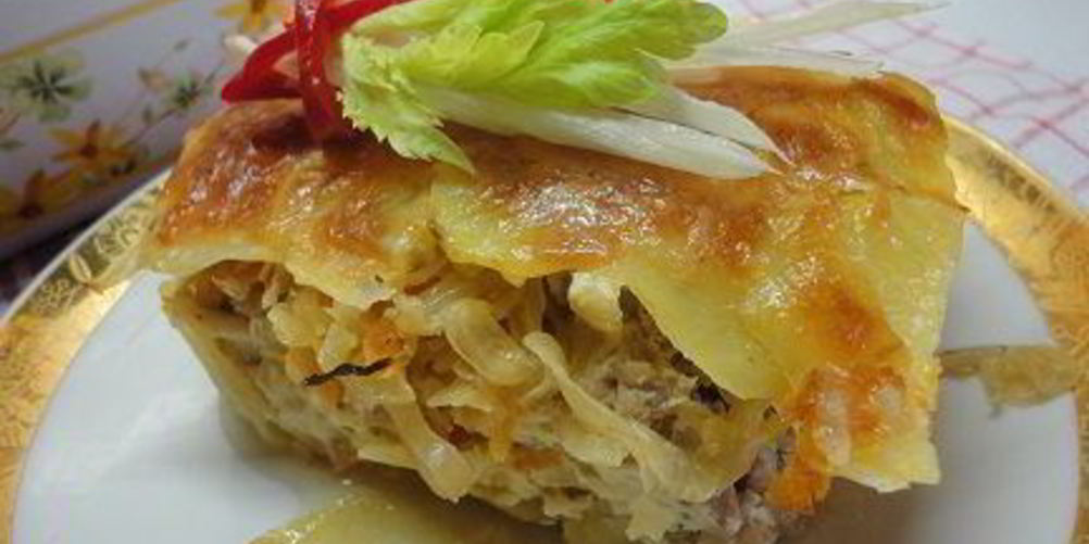 Как приготовить картофель с мясом и капустой