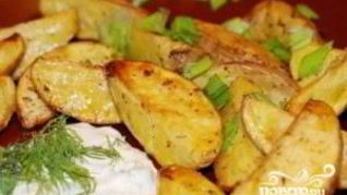 Рецепт Картофеля с зеленью