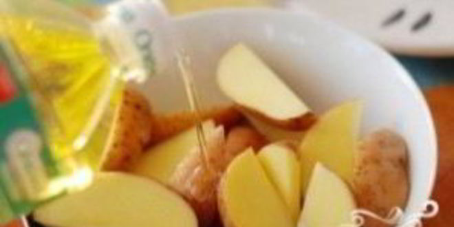 Рецепт картофеля с зеленью