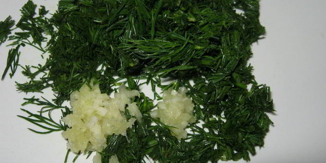 Рецепт картофеля в сметанно-чесночной заливке