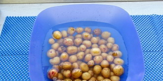 Рецепт молодого картофеля по-корейски