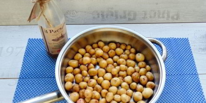 Рецепт молодого картофеля по-корейски