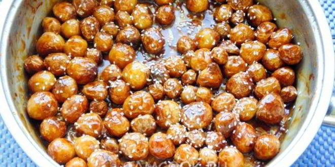 Рецепт молодого картофеля по-корейски