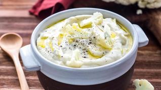 Рецепт Отличного гарнира — пюре из цветной капусты