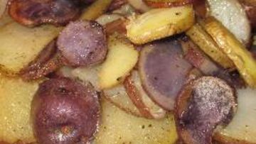 Рецепт Печеного картофеля на гарнир