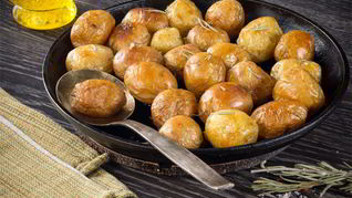 Рецепт Печеного картофеля с пряными травами