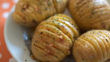 Рецепт Печеного картофеля с розмарином и оливковым маслом