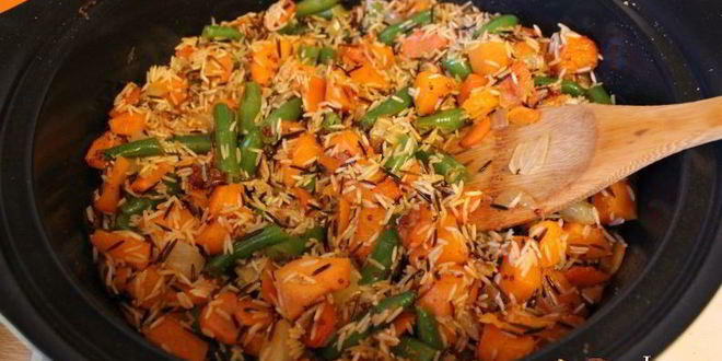 Рецепт риса басмати с овощами