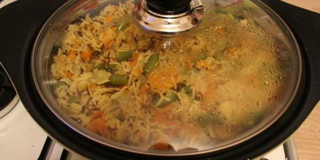 Рецепт риса басмати с овощами