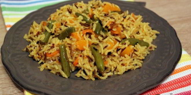 Рецепт риса басмати с овощами