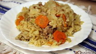 Рецепт Риса с курицей и овощами