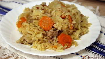 Рецепт Риса с курицей и овощами