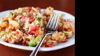 Рецепт Риса с курицей и цветной капустой