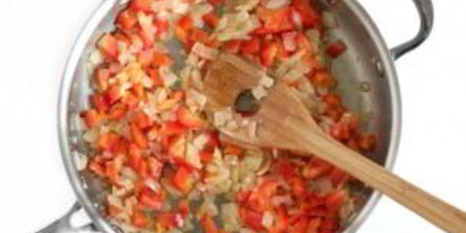 Рецепт риса с морепродуктами и овощами