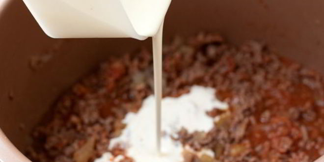 Рецепт риса с мясным соусом в мультиварке