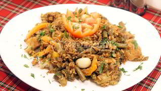 Рецепт Риса с овощами и соевым соусом