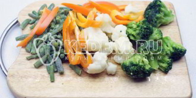 Рецепт риса с овощами и соевым соусом