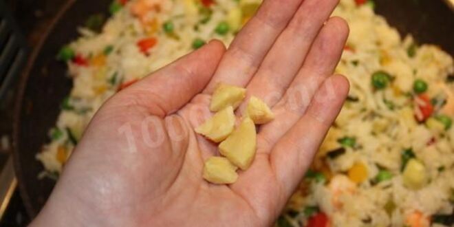 Рецепт риса с овощами за 25 минут